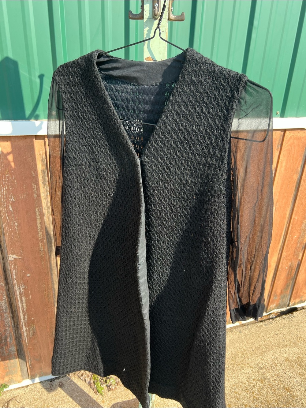 Unbranded Vest/Duster-style piece